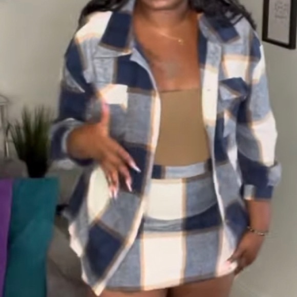 Plaid set - Picture 1 of 3